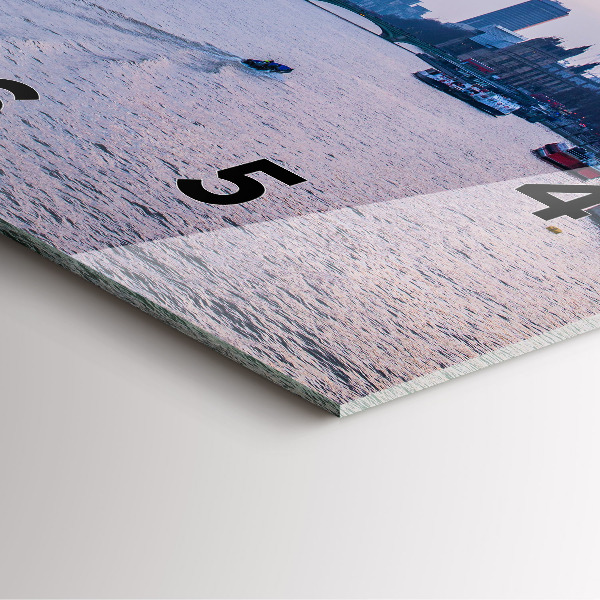 Orologio quadrato Panorama della città dal London Eye