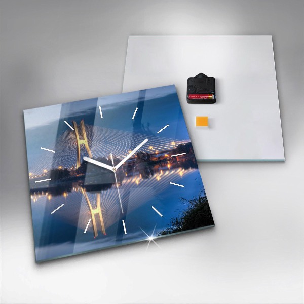 Orologio quadrato Ponte Rędziński Breslavia