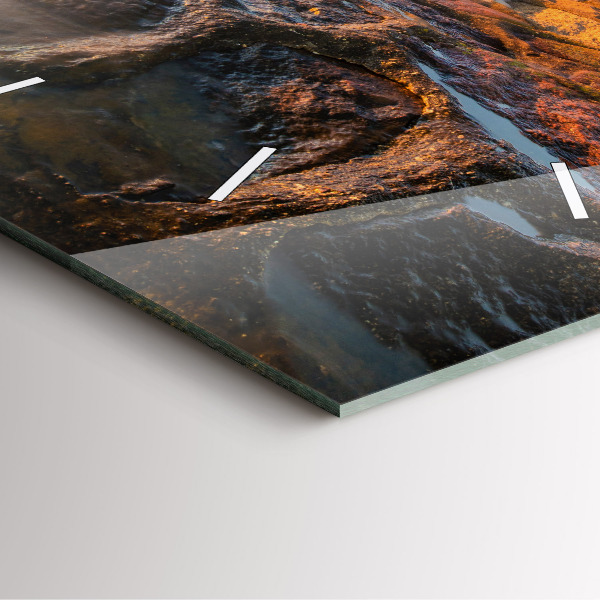 Orologio quadrato Il Faro e il Mar Baltico