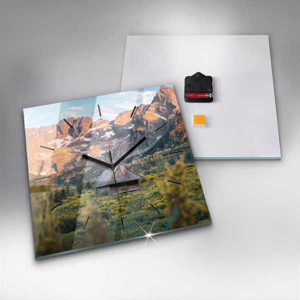 Orologio quadrato Cottage nei Monti Tatra