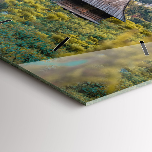 Orologio quadrato Cottage nei Monti Tatra