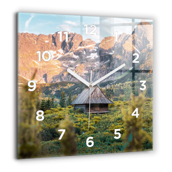 Orologio quadrato Cottage nei Monti Tatra