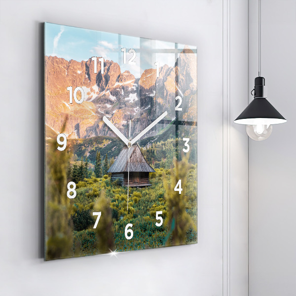 Orologio quadrato Cottage nei Monti Tatra