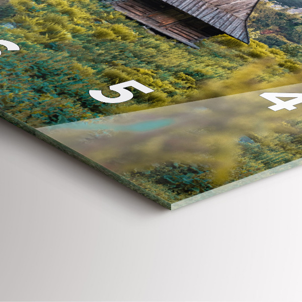 Orologio quadrato Cottage nei Monti Tatra