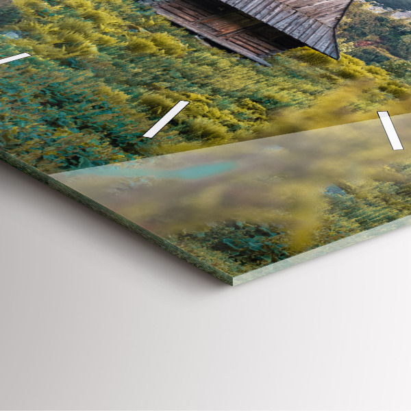 Orologio quadrato Cottage nei Monti Tatra