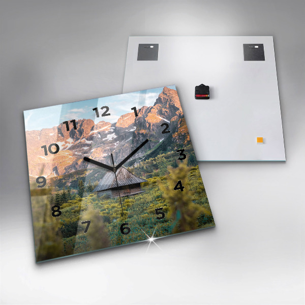 Orologio quadrato Cottage nei Monti Tatra