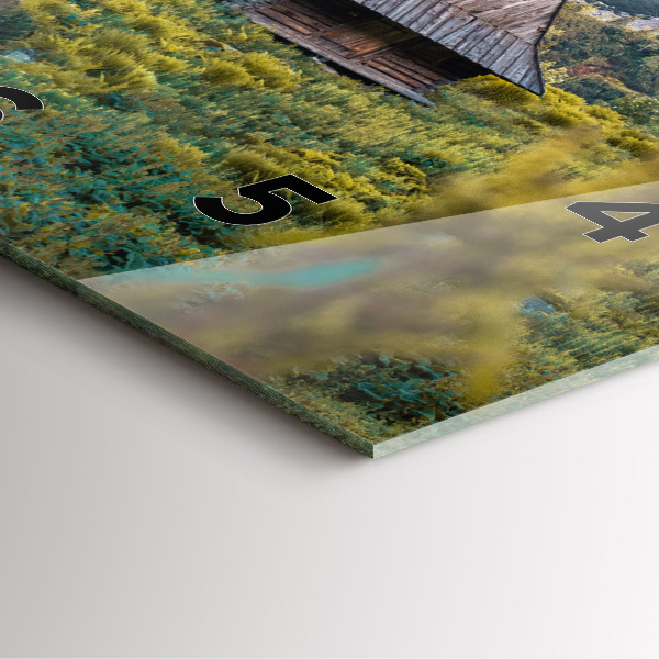 Orologio quadrato Cottage nei Monti Tatra