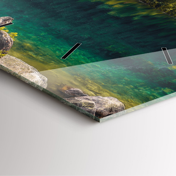 Orologio quadrato Morskie Oko nei Monti Tatra