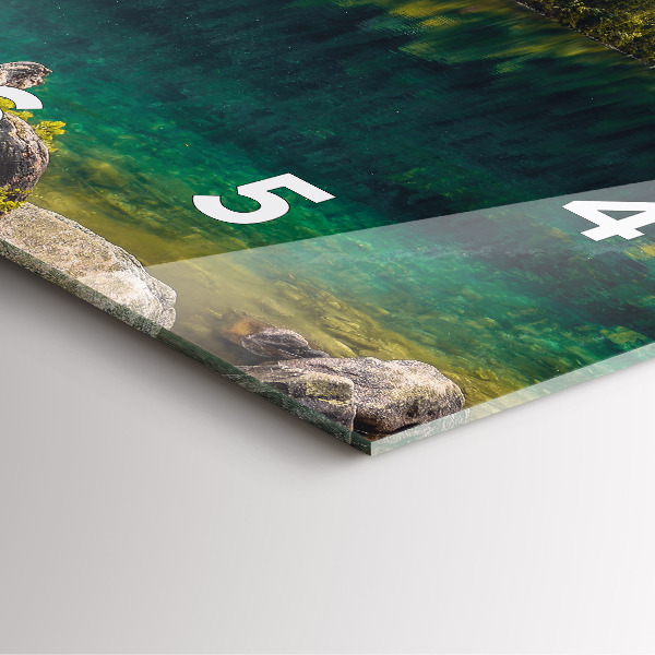 Orologio quadrato Morskie Oko nei Monti Tatra