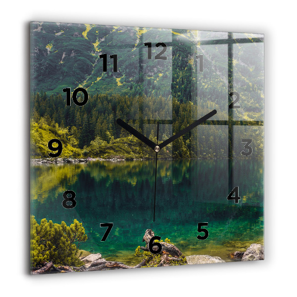 Orologio quadrato Morskie Oko nei Monti Tatra