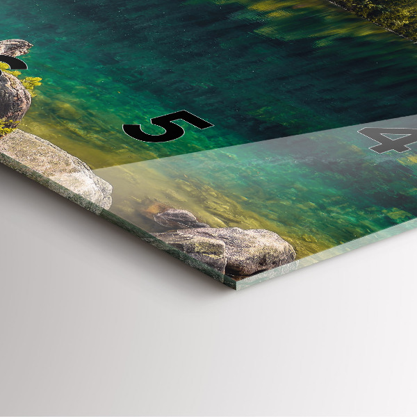 Orologio quadrato Morskie Oko nei Monti Tatra