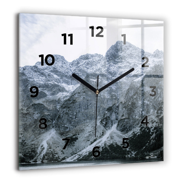 Orologio quadrato Morskie Oko nei Monti Tatra