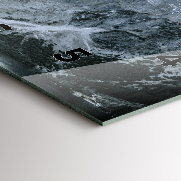 Orologio quadrato Morskie Oko nei Monti Tatra