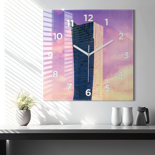 Orologio quadrato Grattacielo a Varsavia