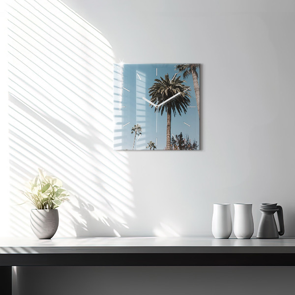 Orologio quadrato Palme a Los Angeles