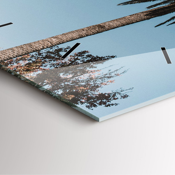 Orologio quadrato Palme a Los Angeles