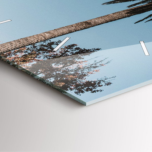 Orologio quadrato Palme a Los Angeles