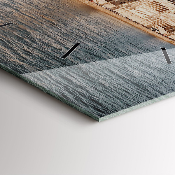 Orologio quadrato Parlamento a Budapest