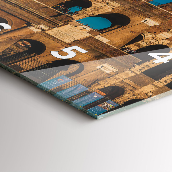 Orologio quadrato Il Colosseo in Italia