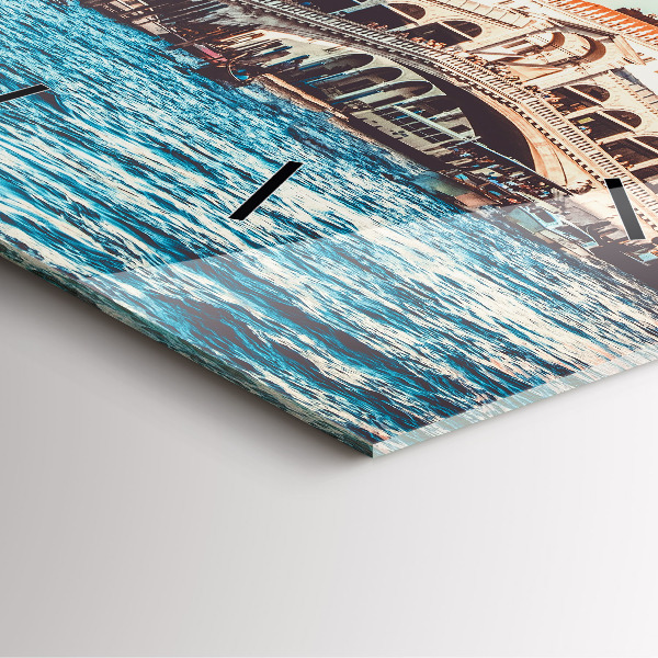 Orologio quadrato Ponte di Rialto a Venezia