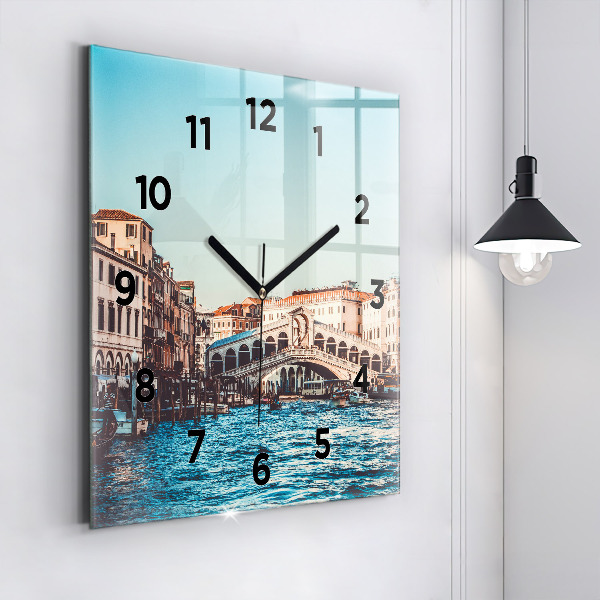 Orologio quadrato Ponte di Rialto a Venezia