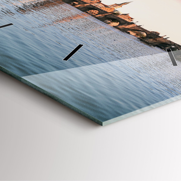 Orologio quadrato Ponte Carlo a Praga