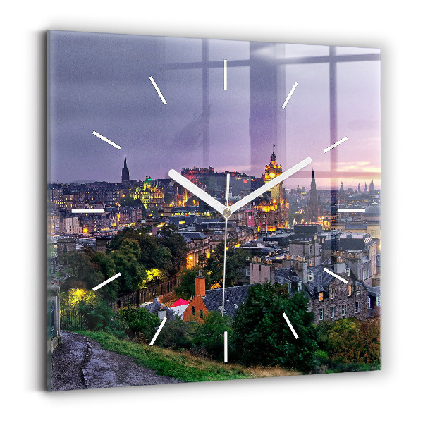 Orologio quadrato Edimburgo da Calton Hill