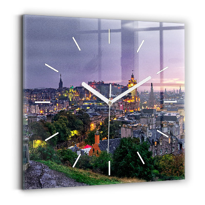 Orologio quadrato Edimburgo da Calton Hill
