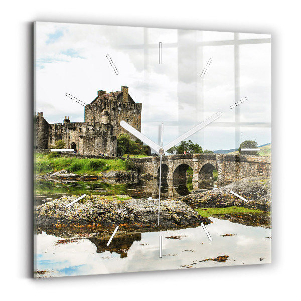 Orologio quadrato Castello di Eilean Donan Scozia