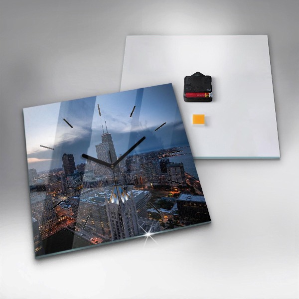 Orologio quadrato Foto di Chicago