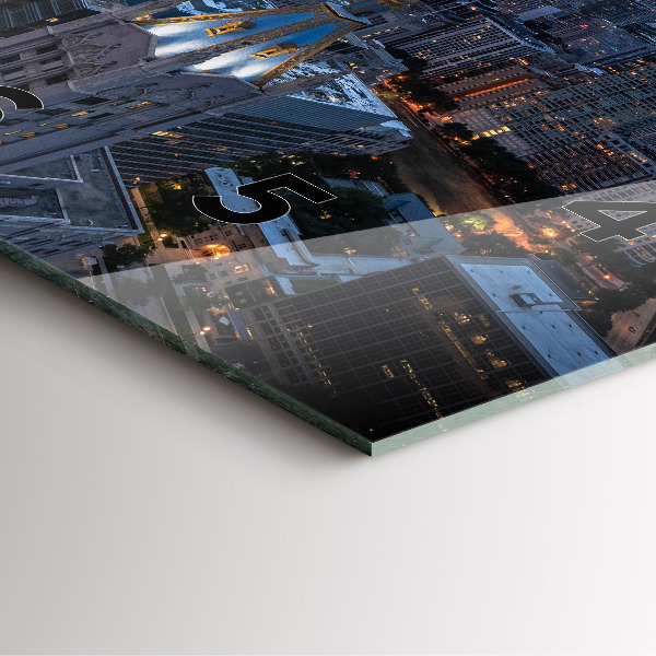 Orologio quadrato Foto di Chicago