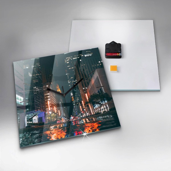 Orologio quadrato L'Hilton Houston