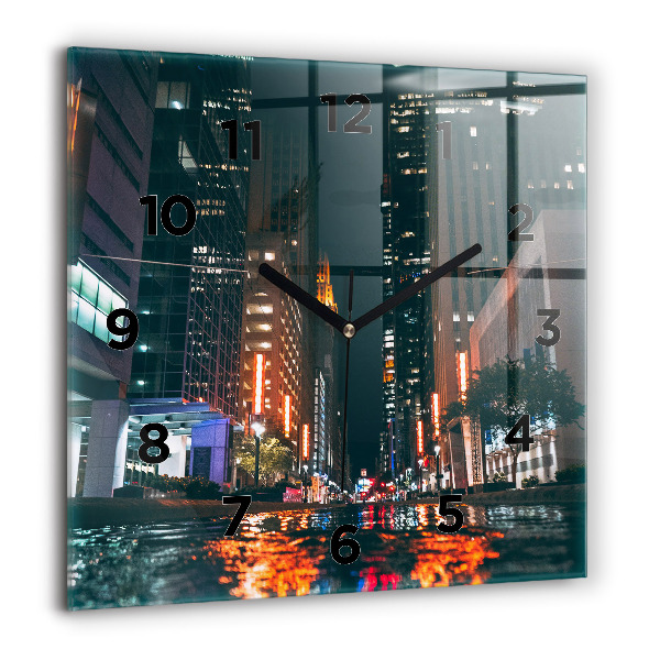 Orologio quadrato L'Hilton Houston