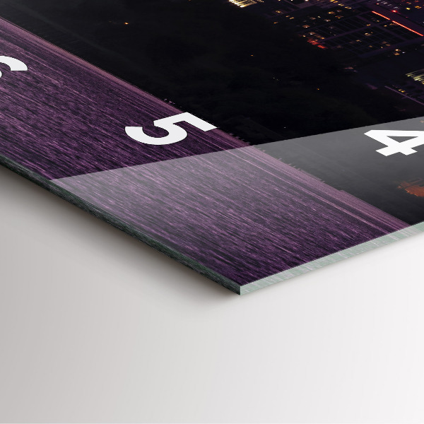 Orologio quadrato Skyline della città di Filadelfia