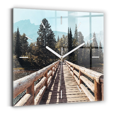Orologio quadrato Montagne nello Yellowstone