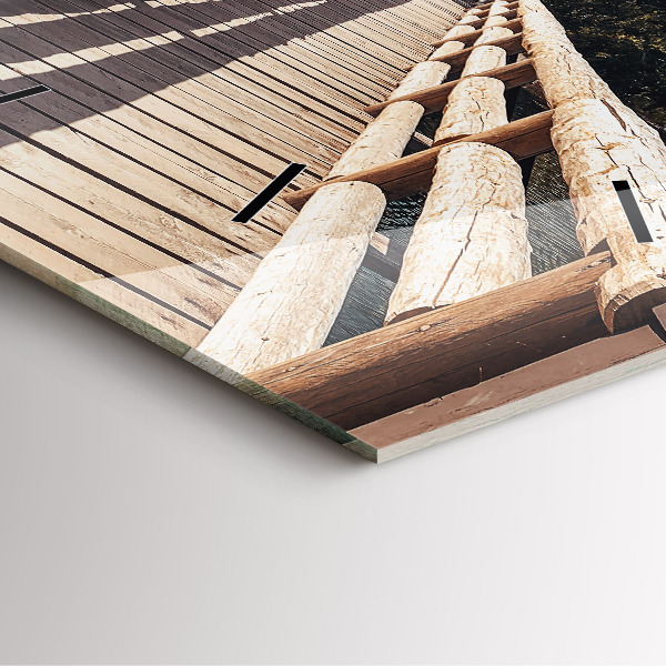 Orologio quadrato Montagne nello Yellowstone