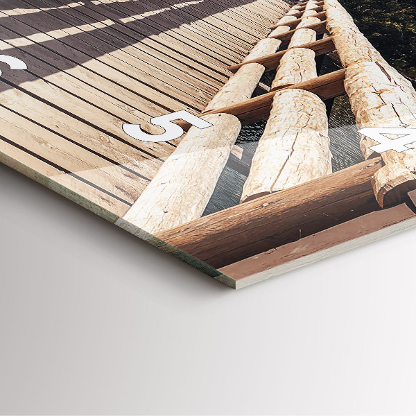 Orologio quadrato Montagne nello Yellowstone