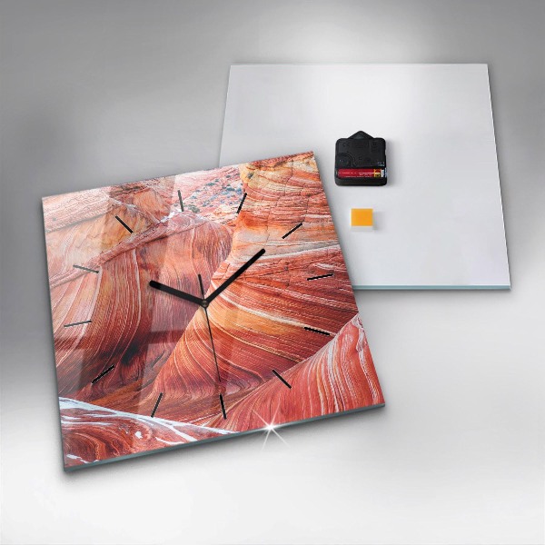 Orologio quadrato Il pittoresco Grand Canyon