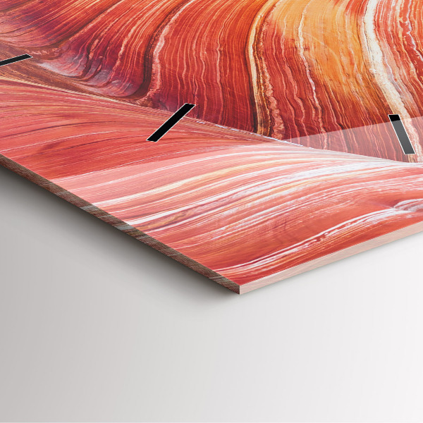 Orologio quadrato Il pittoresco Grand Canyon