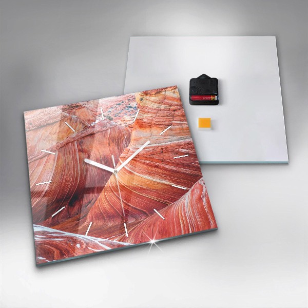 Orologio quadrato Il pittoresco Grand Canyon