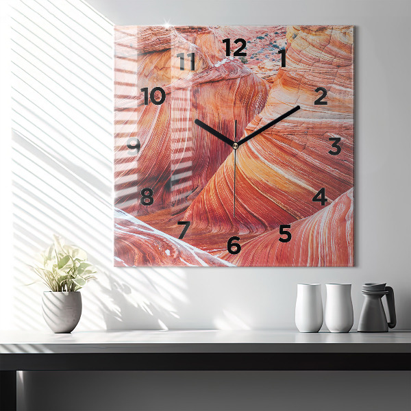 Orologio quadrato Il pittoresco Grand Canyon