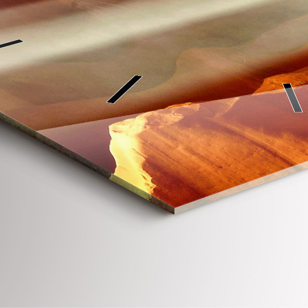 Orologio quadrato Canyon del deserto