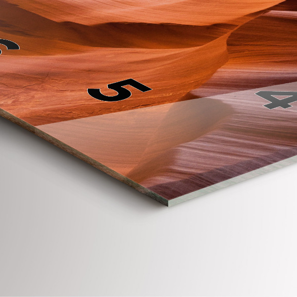 Orologio quadrato Canyon dell'Antilope