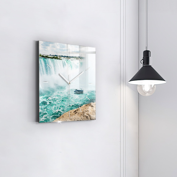 Orologio quadrato La barca e il Niagara