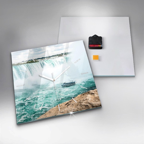 Orologio quadrato La barca e il Niagara