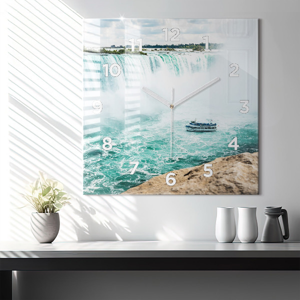 Orologio quadrato La barca e il Niagara