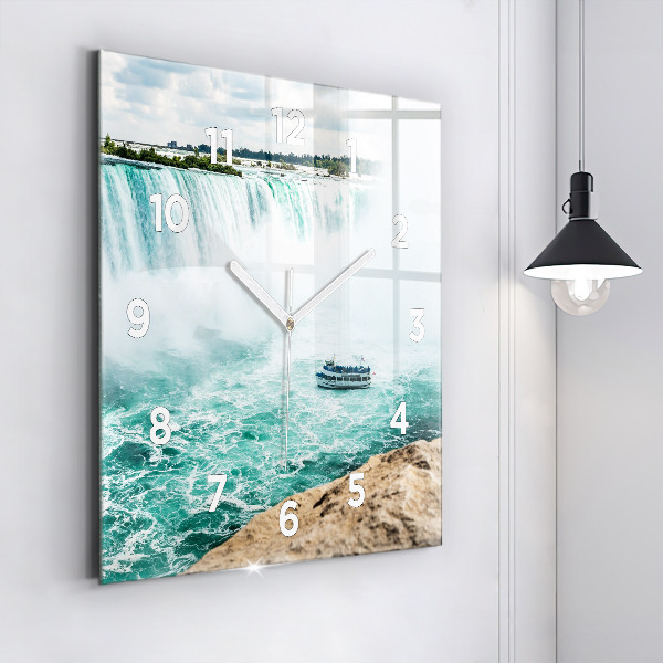Orologio quadrato La barca e il Niagara