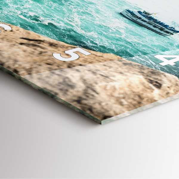 Orologio quadrato La barca e il Niagara