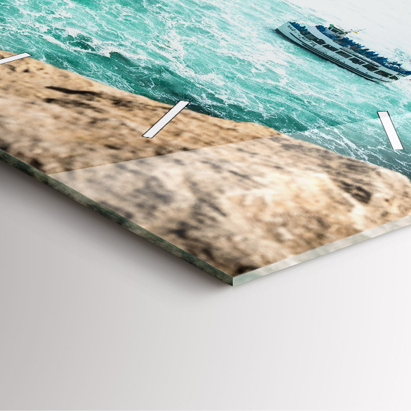 Orologio quadrato La barca e il Niagara