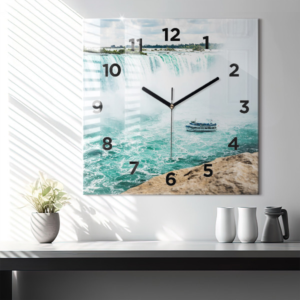 Orologio quadrato La barca e il Niagara